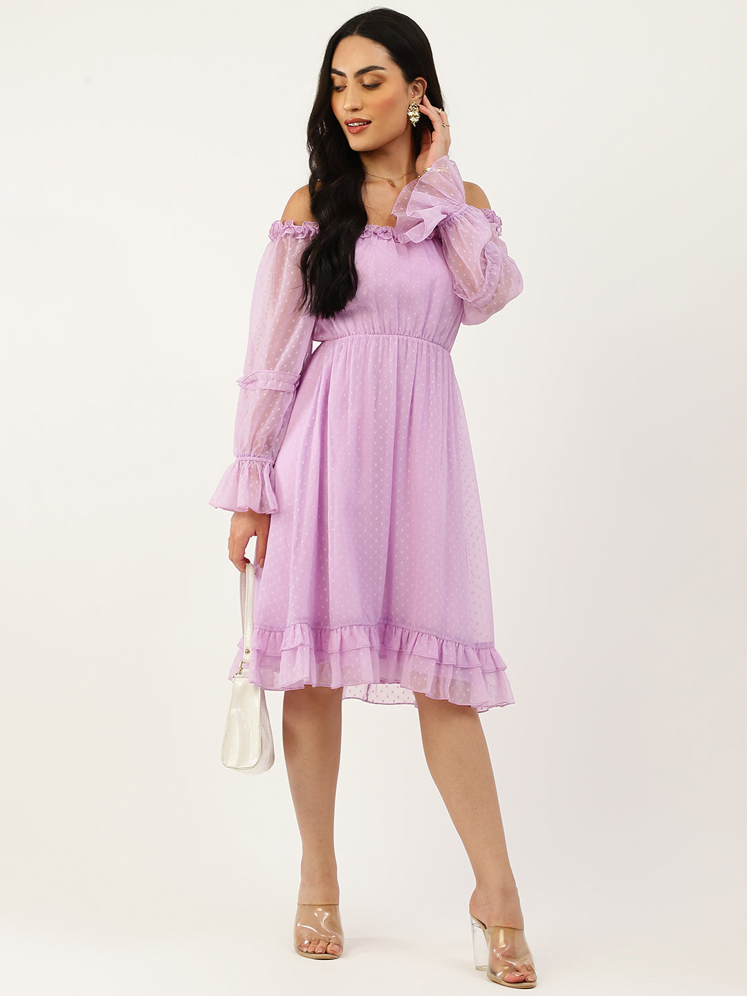 Buy Mustard Cotton Printed Midi Dress for Women Online at Fabindia |  20068922